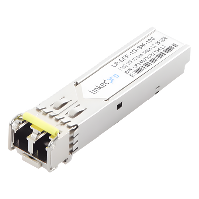 Transceptor Óptico SFP (Mini-Gbic) / Monomodo 1550 nm / 1.25 Gbps / 1000BASE-ZX / Conectores LC/UPC Dúplex / DDM / Hasta 100 km