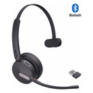 Diadema Bluetooth / Cancelación de Ruido con 3 Micrófonos / Bluetooth 5.3 / Alcance 50 m (164 ft) / Batería 35 Horas / UC Multiplataforma