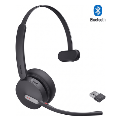 Diadema Bluetooth de Yealink BH70 Mono Con Cancelación de Ruido y Flexibilidad UC Multiplataforma