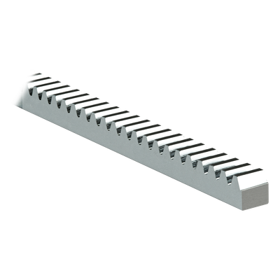 260 Cremallera Modulo 6 / Fabricada en Acero / Compatible Con Motores Para Puertas Corredizas Con Piñon Modulo 6