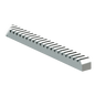 260 Cremallera Modulo 6 / Fabricada en Acero / Compatible Con Motores Para Puertas Corredizas Con Piñon Modulo 6
