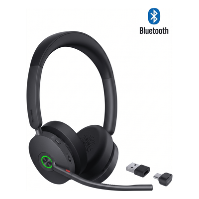 Diadema Inalámbrica BH74-UC de Yealink con Cancelación Activa de Ruido, Acoustic Shield y Batería Prolongada