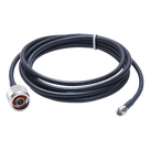 Jumper / 2 m (6.56 ft) / RG-58U / N Macho a SMA Macho / 50 Ω / 95% Blindaje Cobre