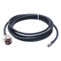 Jumper de 2 Metros (6.56 Pies) con Cable RG-58U-SYS Conector N Macho a SMA Macho