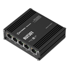 Router Industrial / 5 Puertos Ethernet 10/100 Mbps / VPN y Firewall Integrados / 2 I/O Digitales / RutOS / RMS / -40°C a 75°C