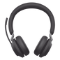Jabra Evolve2 65, Auricular stereo versión UC, dongle USB-A con cancelación de ruido (26599-999-999)