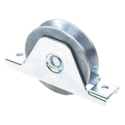 336V - Rueda de 10 cm / Capacidad Para Puertas de Hasta 380 kg / Canal Tipo \"V\"