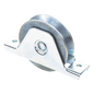 336V - Rueda de 10 cm / Capacidad Para Puertas de Hasta 380 kg / Canal Tipo \"V\"
