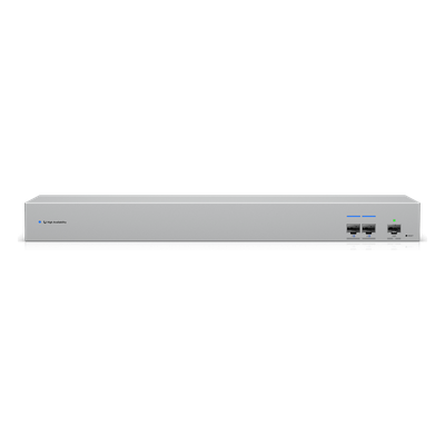 UniFi USW-WAN – Switch WAN Capa 2 con Uplinks SFP+ 10G, Puerto RJ45 GbE y Alimentación CA Redundante para Alta Disponibilidad con UniFi Gateways en Modo Shadow (Rack 1U)