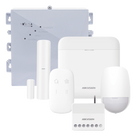 Kit de Alarma Inalámbrica / 48 Zonas / Energizador Perimetral 2500 m (8202 ft) / Comunicación 433 MHz / Respaldo de Batería 3 Días / Alimentación 127-220 VCA o Solar 12 VCC