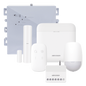 (AX PRO + YONUSA) KIT de Alarma AX PRO / Incluye: 1 Hub con bateria de respaldo / 1 Energizador 2500Mts Lineales / 1 Relevador 0 a 36 Vcc (Max. 5 A) con Entrada de Alarma 27/7 / 1 Keyfob / 1 PIR In