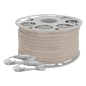 Manguera LED Luminosa Blanca de Resina Transparente y Flexible / Para uso Interior o Exterior / Carrete de 50 m/ 110V CA  4.2 A/ 500 W Potencia / T.C.C. 6500 K.