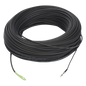 Rollo de Fibra Óptica Drop Redonda G657A2 Monomodo Simplex de 200 Metros con Conectores SC/APC-SC/APC para Instalaciones Aéreas, Subterráneas o a la Intemperie
