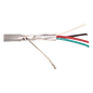 Cable 4 x 18 AWG / Blindado / 305 Metros (1000 Pies) / Riser / UL / Color Gris / Hecho en México