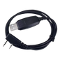 Cable de Programación USB / Conector Dual 2.5 mm y 3.5 mm / Longitud 100 cm (3.2 ft) / Windows 7/8/10 / Radios Analógicos y Digitales