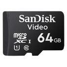 Memoria microSD / 64GB / Alta Resistencia / Videovigilancia / Clase 10 / -25°C a 85°C / 32 TBW