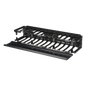 Organizador de Cables Horizontal NetManager de Alta Densidad, Sencillo (Solo Frontal), Para Rack de 19in, 2UR