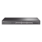 Switch Omada SDN Administrable / 24 puertos Gigabit y 4 puertos SFP+ / Funciones sFlow, QinQ y QoS / Administración centralizada OMADA