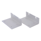 Soporte Lateral de acero inoxidable para Duplexers SINCLAIR Q2220E y Q3220E. Brinda Mejor fijación en caso de sismo