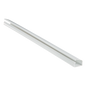 Canaleta LD10 de PVC rígido, con cinta adhesiva para instalación sin herramientas, de 38.4 x 24 x 1828.8 mm, Color Blanco