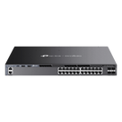 Switch L3 Gestionable PoE+ / 24 Puertos Gigabit / 4 Slots 10G SFP+ / Stacking 80 Gbps / PoE 720W / Redundancia N+1