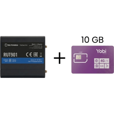 Router Industrial 4G LTE / Cat 4 150 Mbps / Wi-Fi 2.4 GHz / 4 Puertos Ethernet / Operación -40°C a 75°C (-40°F a 167°F) / Gestión Remota RMS