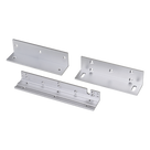 Kit de Montaje Z y L / Para Cerradura Magnética / Puertas de Madera y Metal / Alineación Precisa