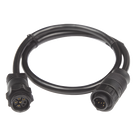 Adaptador de Conector / 7 Pin Hembra a 9 Pin Macho / Compatibilidad SIMRAD / Diseño Compacto