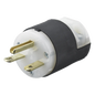 Clavija Entrada Recta/ 15A 250V/ 2 Polos 3 Hilos/ Nema 6-15P/ Grado Industrial- Comercial.