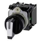 Selector Iluminable / 22 mm / 3 Posiciones / 2 Contactos NA / IP69K / 5-500V AC/DC