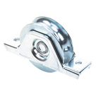 Rueda para Puerta Corrediza / 8 cm / Acero Galvanizado / Carga 180 kg / Fijación Inferior