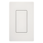 Inserto ciego para cubrir aberturas sin usar en placas de pared estilo designer Claro y Satin Colors, color Snow satinado