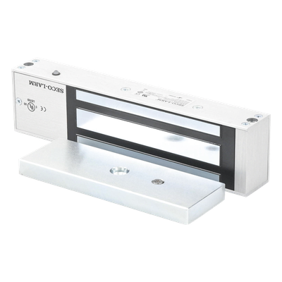 Chapa Magnética de 1200 Lbs / Sensor de Adherencia / Uso en Interior/ LED Indicador / Alimentación 12/24 Vcd  Seleccionable / Sin Magnetismo Residual / UL