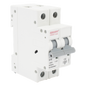 Protección Térmica/ Interruptor 2P, 10 A,  Corriente Alterna  400 Vca para Aplicación Fotovoltaica Montaje Riel DIN