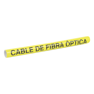 Marcador de Fibra Óptica Color Amarillo, Diámetro de Aplicación de 6.4 a 12.5 mm