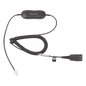 Jabra GN1200 cable enroscado con conexión QD y RJ-9 (88011-99)