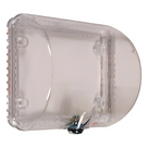 Protector para Termostatos / Policarbonato Transparente / Montaje Empotrado o Superficie / -40°C a 121°C / Resistente a UV