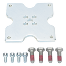 Placa para Eje de Motorreductor / Eje 20 mm / Acero Resistente / Montaje Rápido / Compatible GT4-GX4-GGT40AGS