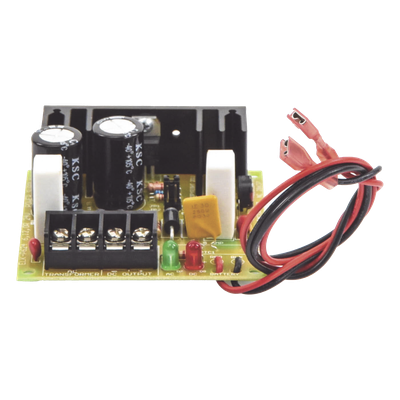 Fuente de Poder 6Vcc, 12Vcc y 24Vcc / Con Opción a Respaldo de Batería / Venta en Bolsa Protectora de Plástico