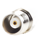 Adaptador en Línea de Conector TNC Hembra a SMA Macho, Níquel/ Oro/ Teflón..