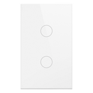 Interruptor Inteligente / 2 Circuitos / ZigBee / 100-250V / 800W por Canal / 120 mm (4.72 in)