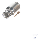 Conector BNC Macho / Rosca Precisa / Cables RG-8/U, RG-213/U, RG-214 / AWG-11/13 / Cuerpo Bronce Niquelado / Contacto Oro
