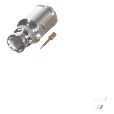 Conector BNC Macho de Rosca para Cables con Conductor Central de AWG-11 ó 13 tipo RG-8/U (8237), RG-213/U (8267), RG-214 (8268).