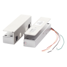 Cerradura de Perno para Puertas de Vidrio / 1000 kg Fuerza de Sujeción / 12 VCC / 1/2\" Vidrio / 150 x 39 x 37 mm / 5-8 mm Espacio Requerido