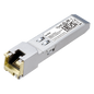 Transceptor mini-GBIC SFP RJ45 / Admite 1000BASE-T / Hasta 100 metros / Conector RJ45 (1G)