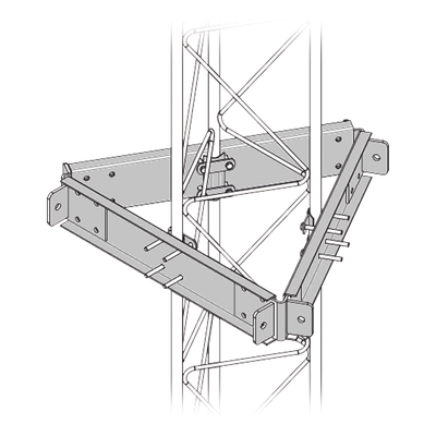 Estabilizador de Torre para Tramos STZ-35G Galvanizado por Inmersión en Caliente.