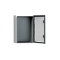 Gabinete de Uso Exterior MAS 500 x 400 x 210 mm NEMA 4/12/13; IP66; IK10 de Acero Dulce 1.5 mm con Platina de Montaje Incluida Color Gris Claro