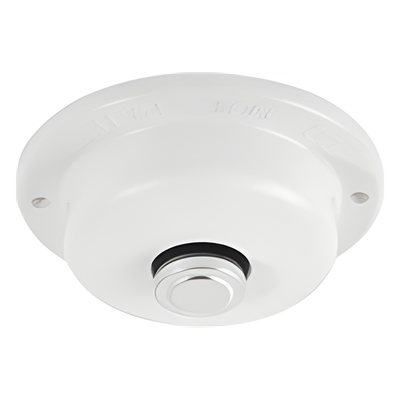 Detector de calor de temperatura fija 57 °C, normalmente abierto, para sistemas de alarma contra incendio