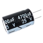 Capacitor Electrolítico 4700 µF 25 V