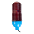 Lámpara de Obstrucción Aeronáutica / Globo Rojo Policarbonato / Base E26/E27 / Luz Fría / Torres Arriostradas y Autosoportadas